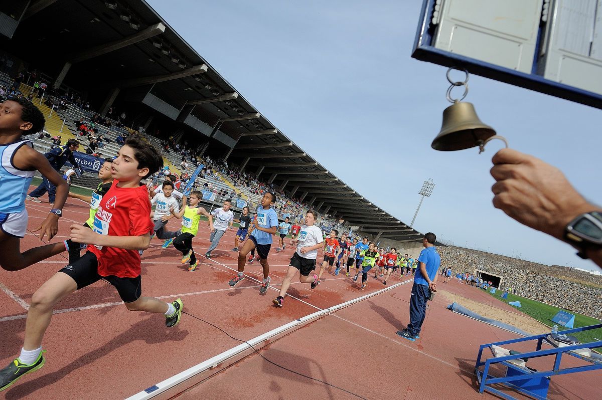 Primera jornada de atletismo de Juegos de Tenerife