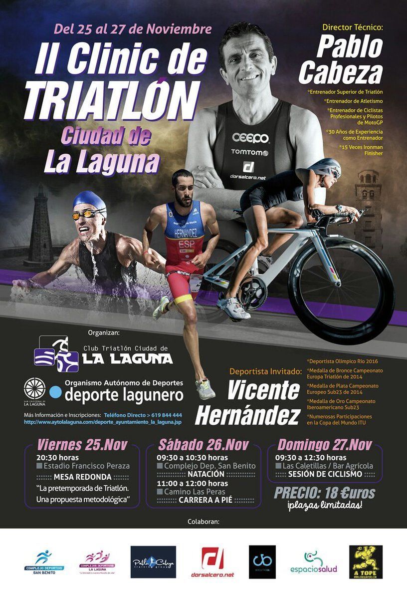 II Clinic de Triatlón Ciudad de La Laguna