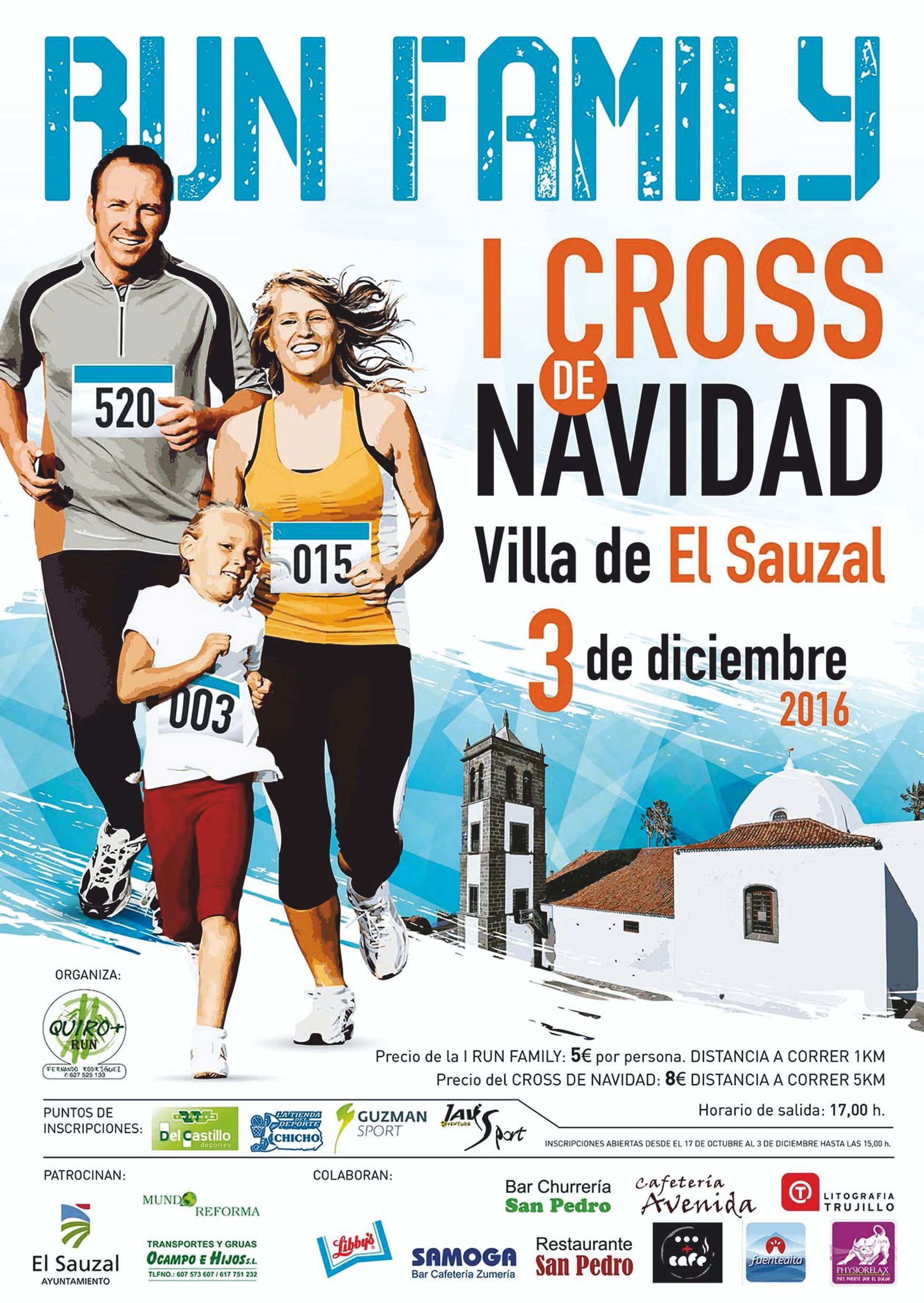 I Run Family Tenerife y Cross de Navidad