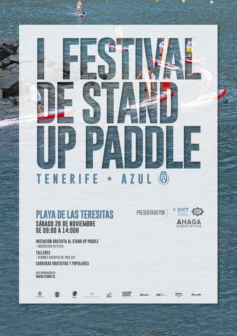 I Festival de Stand Up Paddle en la playa de Las Teresitas