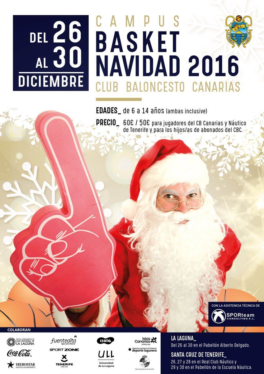 Campus Navidad 2016 CB Canarias