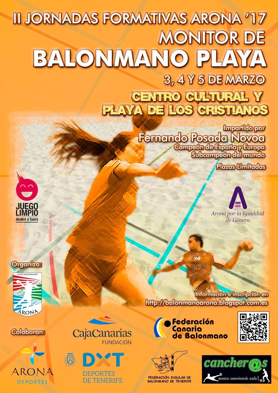 II Jornadas Formativas Monitorado Balonmano Playa