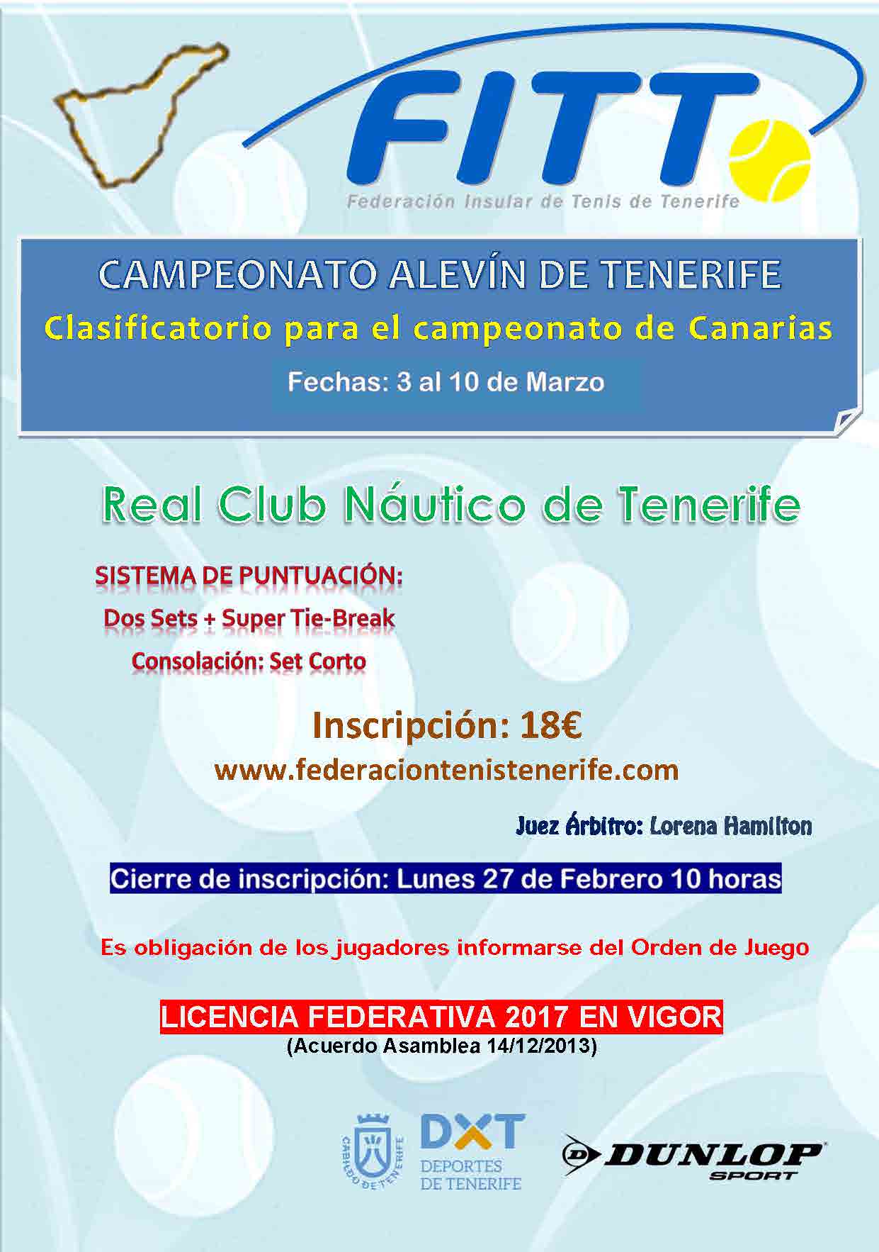 Campeonato Alevín de Tenis de Tenerife