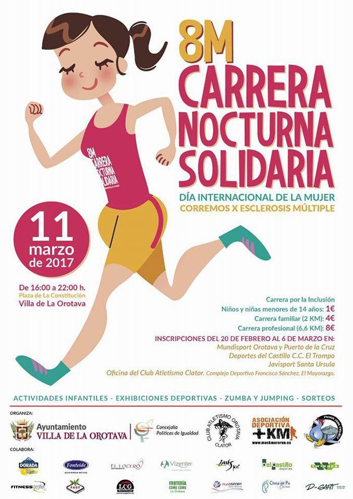 I Carrera Nocturna Solidaria 8M