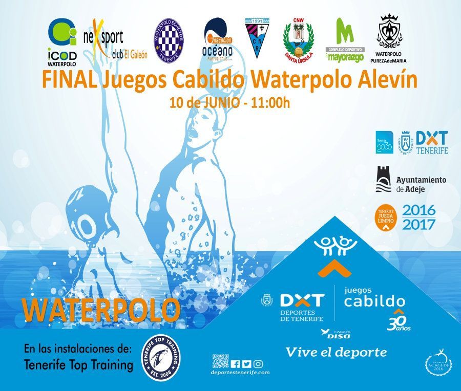 cartel final waterpolo