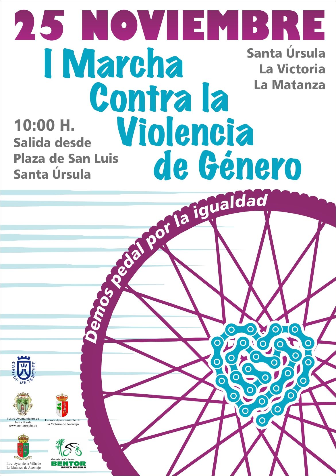 I Marcha Cicloturista contra la Violencia de Género