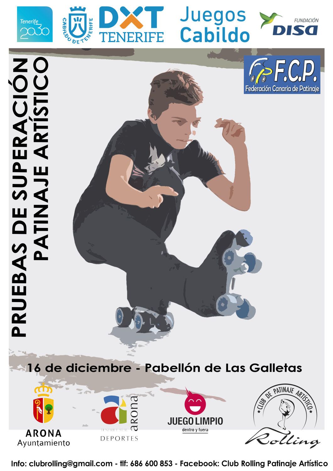 Patinaje Artístico en los XXXI Juegos Cabildo de Tenerife