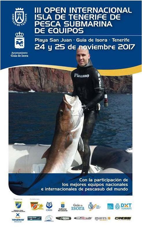 open internacional pesca submarina equipos 2017