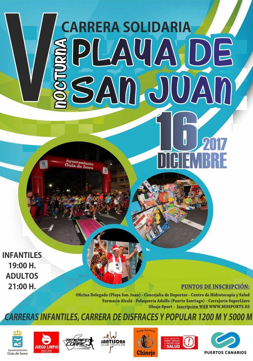 V Carrera Solidaria Nocturna Playa San Juan