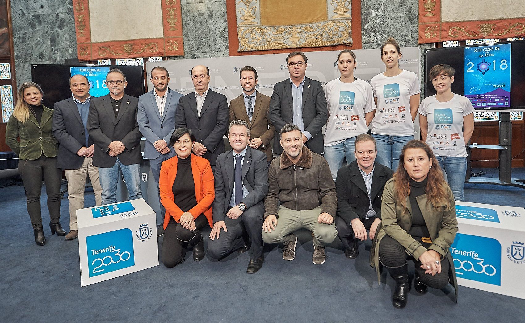 Voleibol Copa de la Reina 2018 Presentacion