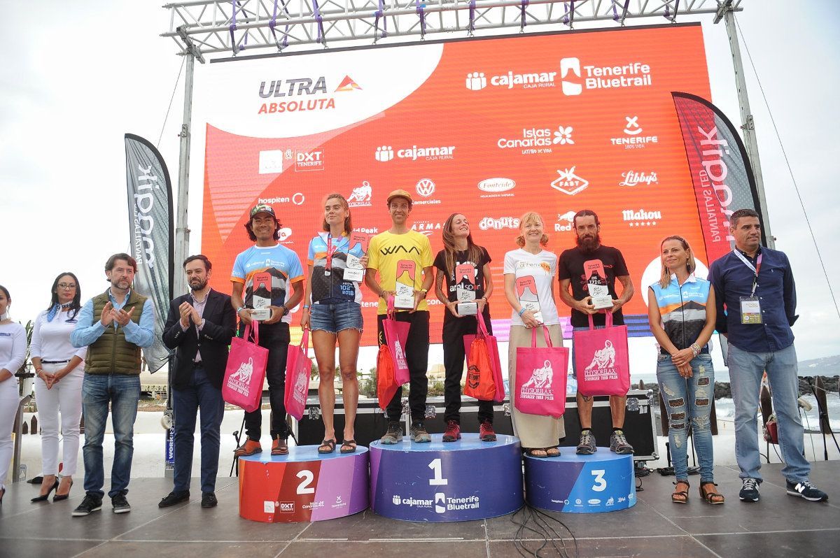 Cajamar Tenerife Bluetrail 2018 Podio Ultra