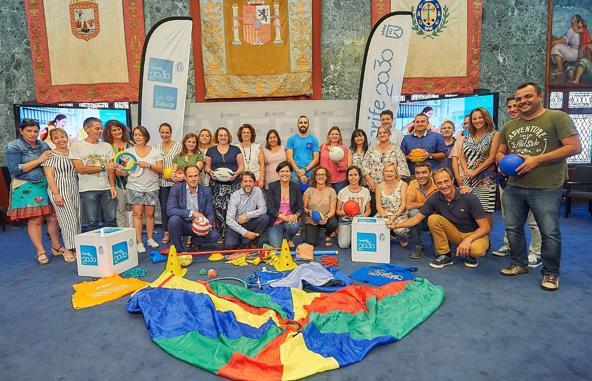 El Cabildo clausura el programa Escuelas Activas que ha fomentado la actividad física entre 900 escolares