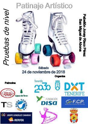 Primera jornada de Patinaje Artístico en los XXXII Juegos Cabildo de Tenerife