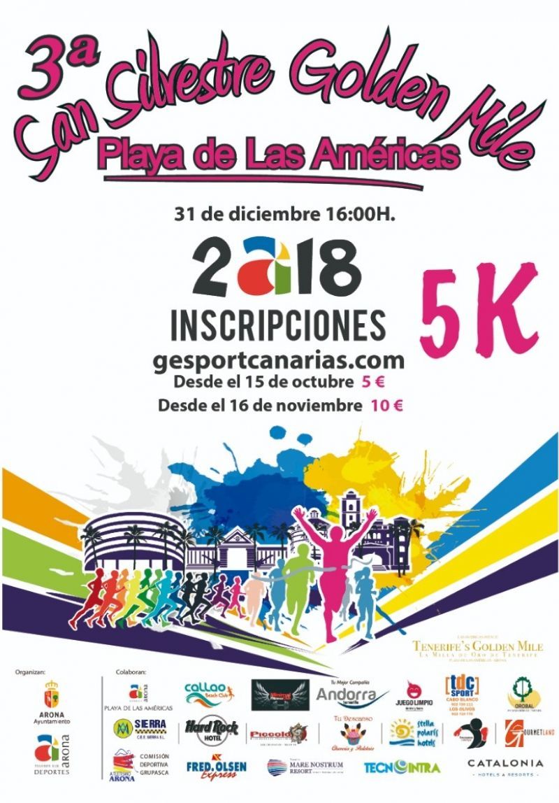 III San Silvestre Golden Mile Playa de Las Américas