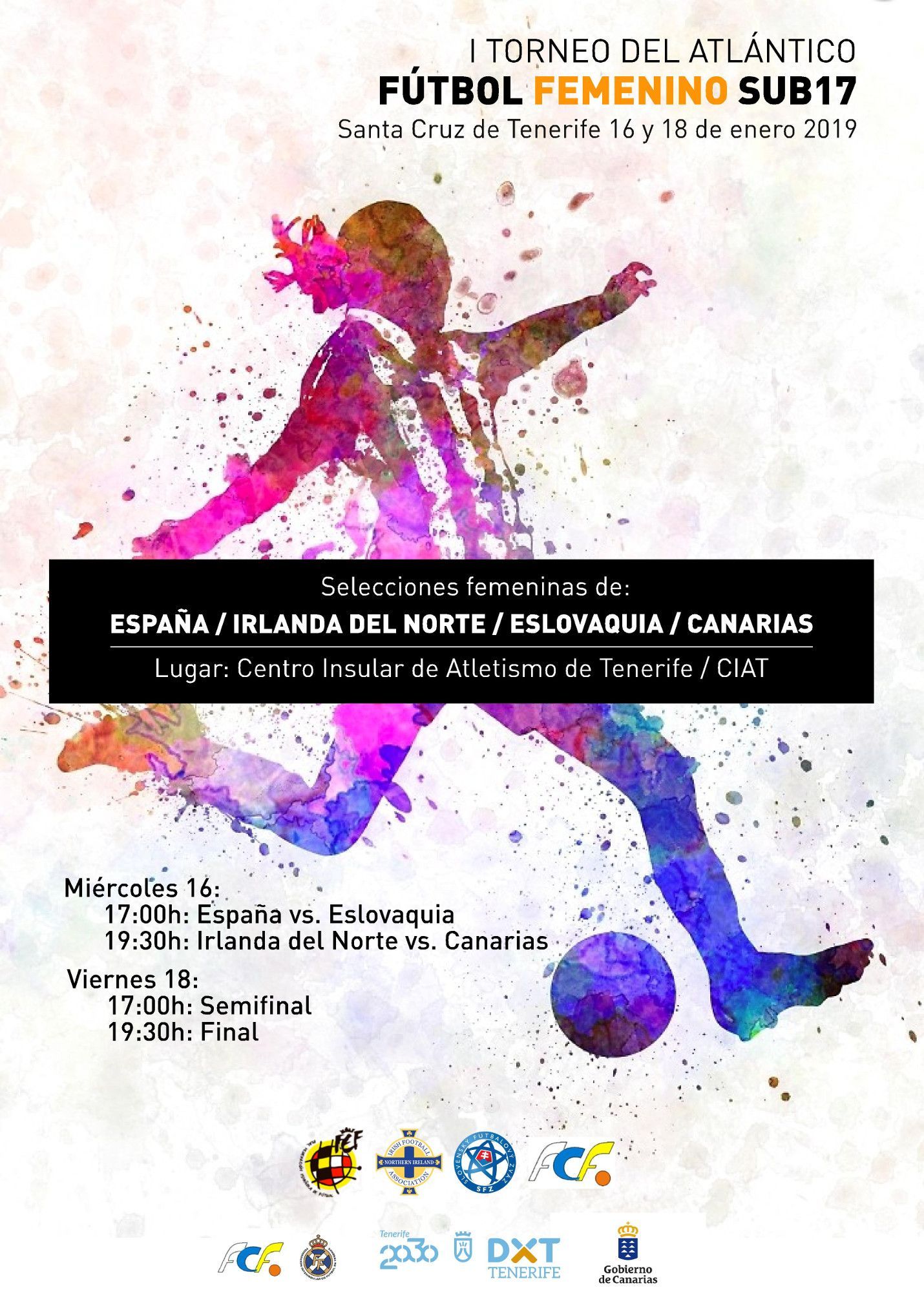 Hoy comienza el I Torneo del Atlántico de Fútbol Femenino Sub17 en el CIAT torneo atlantico futbol femenino sub17 baja 1