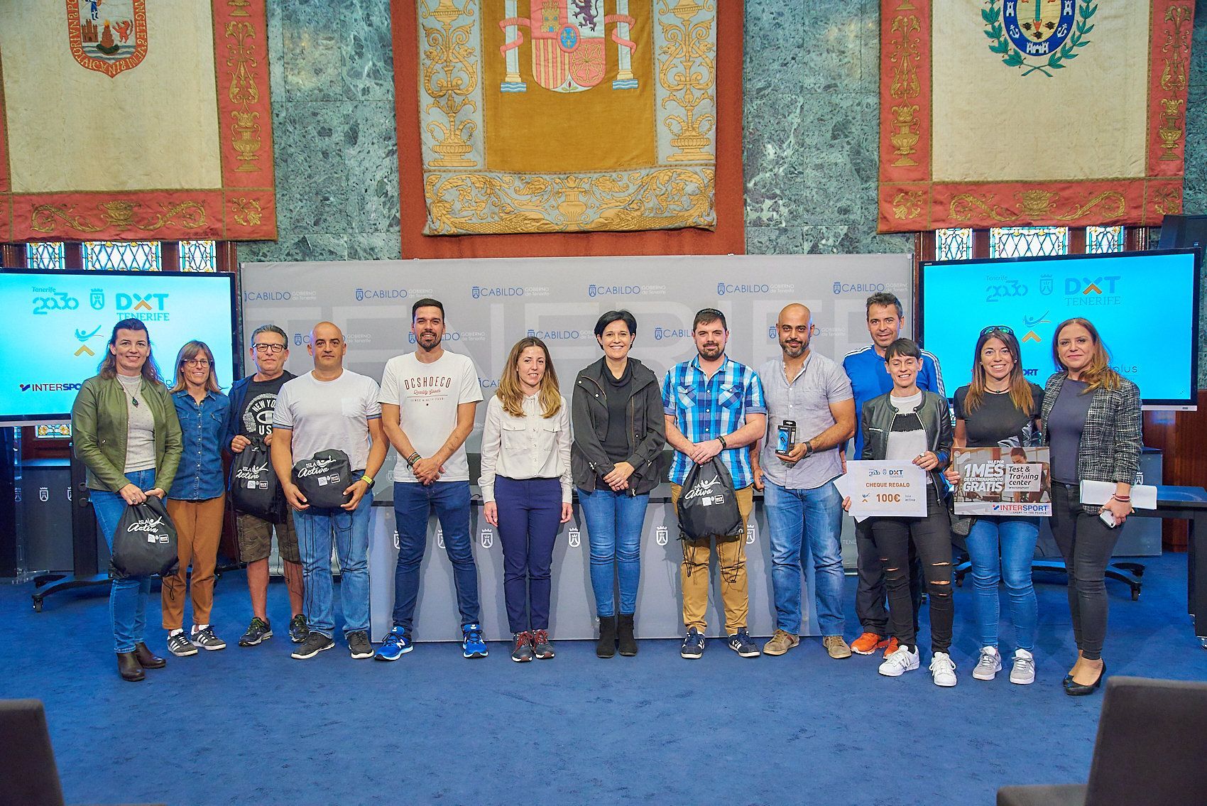 Entregados los premios Tenerife Isla Activa