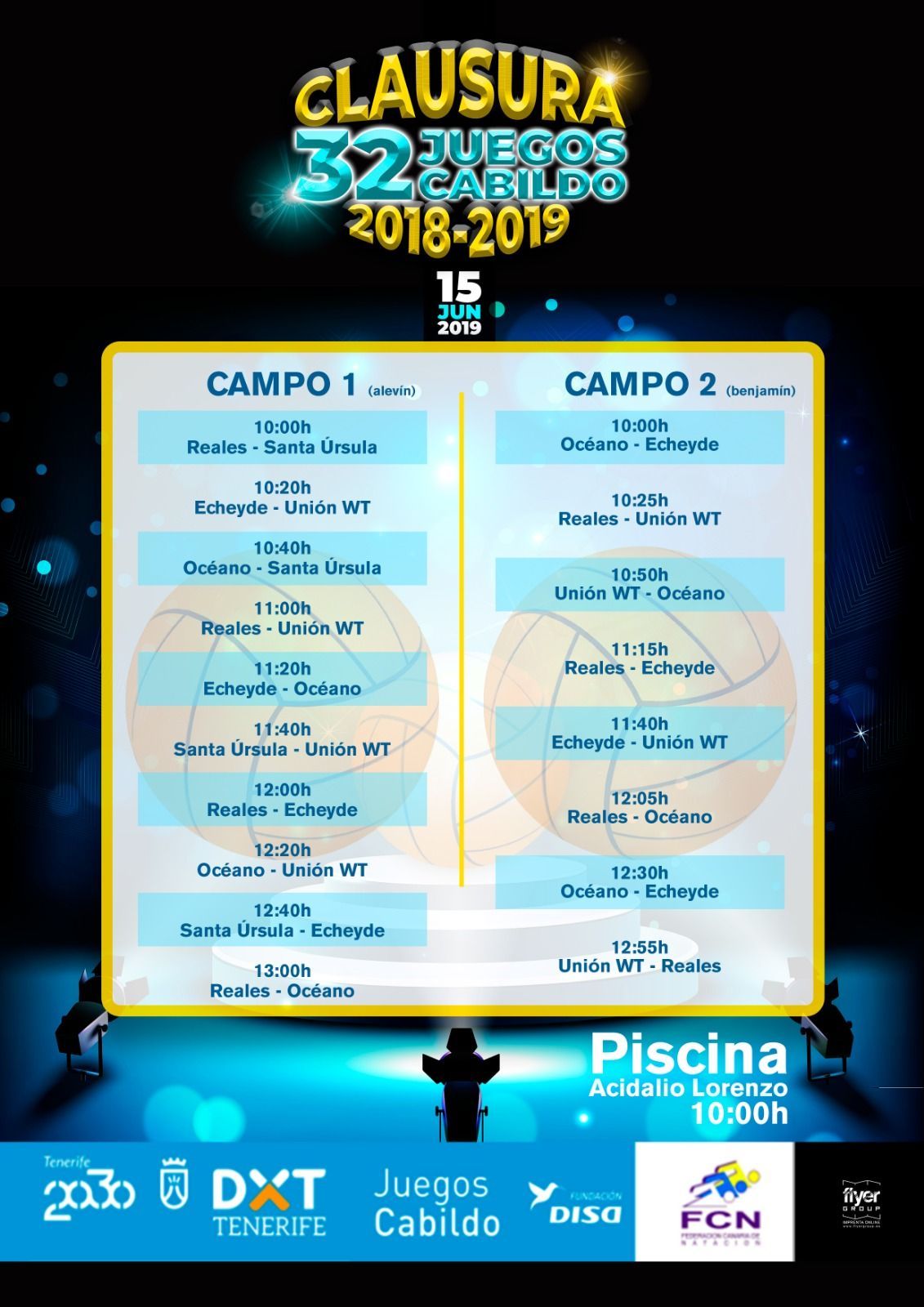 waterpolo programa jornada final