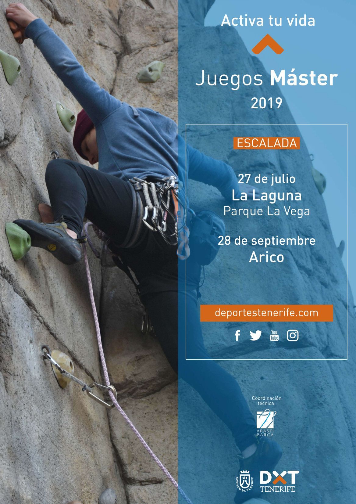 Juegos Máster 2019 Escalada