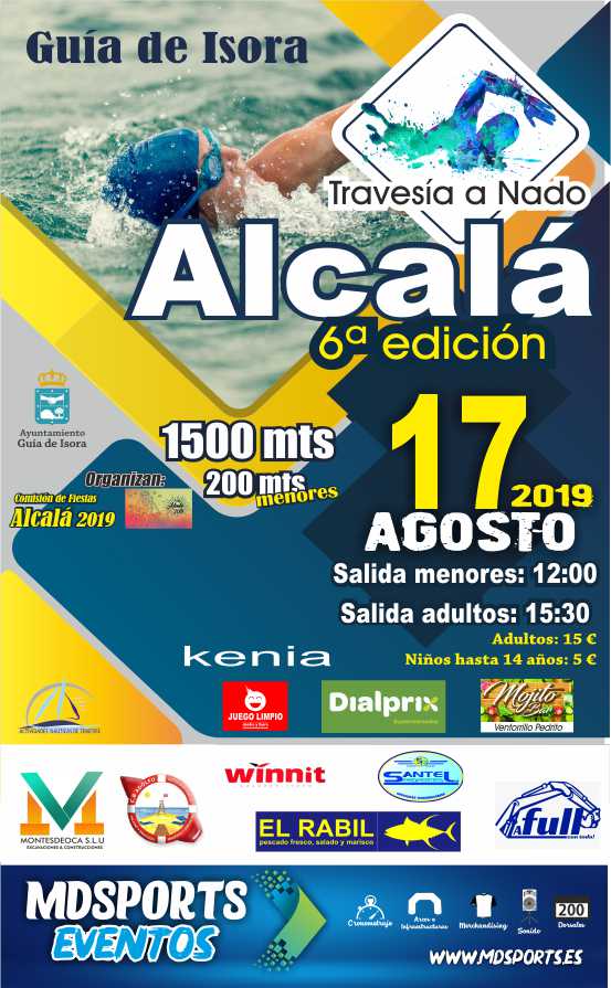6ª Travesía a Nado Alcalá 2019