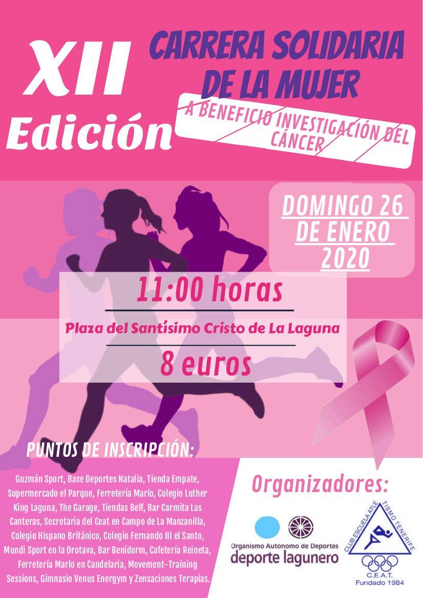 XII Carrera Solidaria de la Mujer