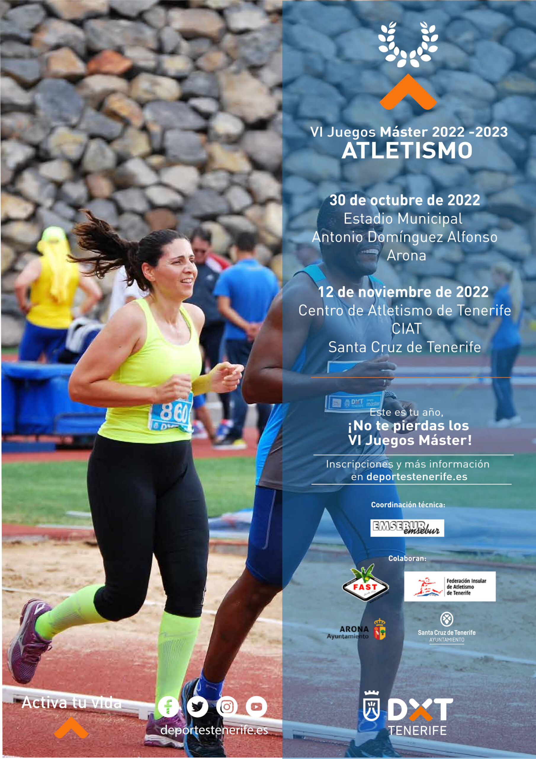 Atletismo VI Juegos Máster