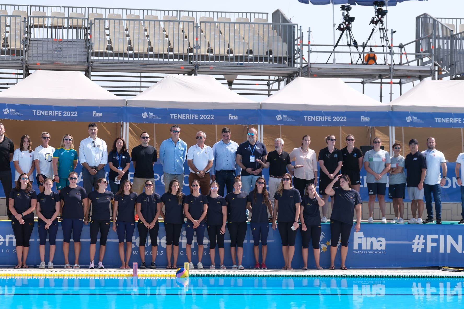 Ocho selecciones disputan en Tenerife la Superfinal de la World League femenina de waterpolo