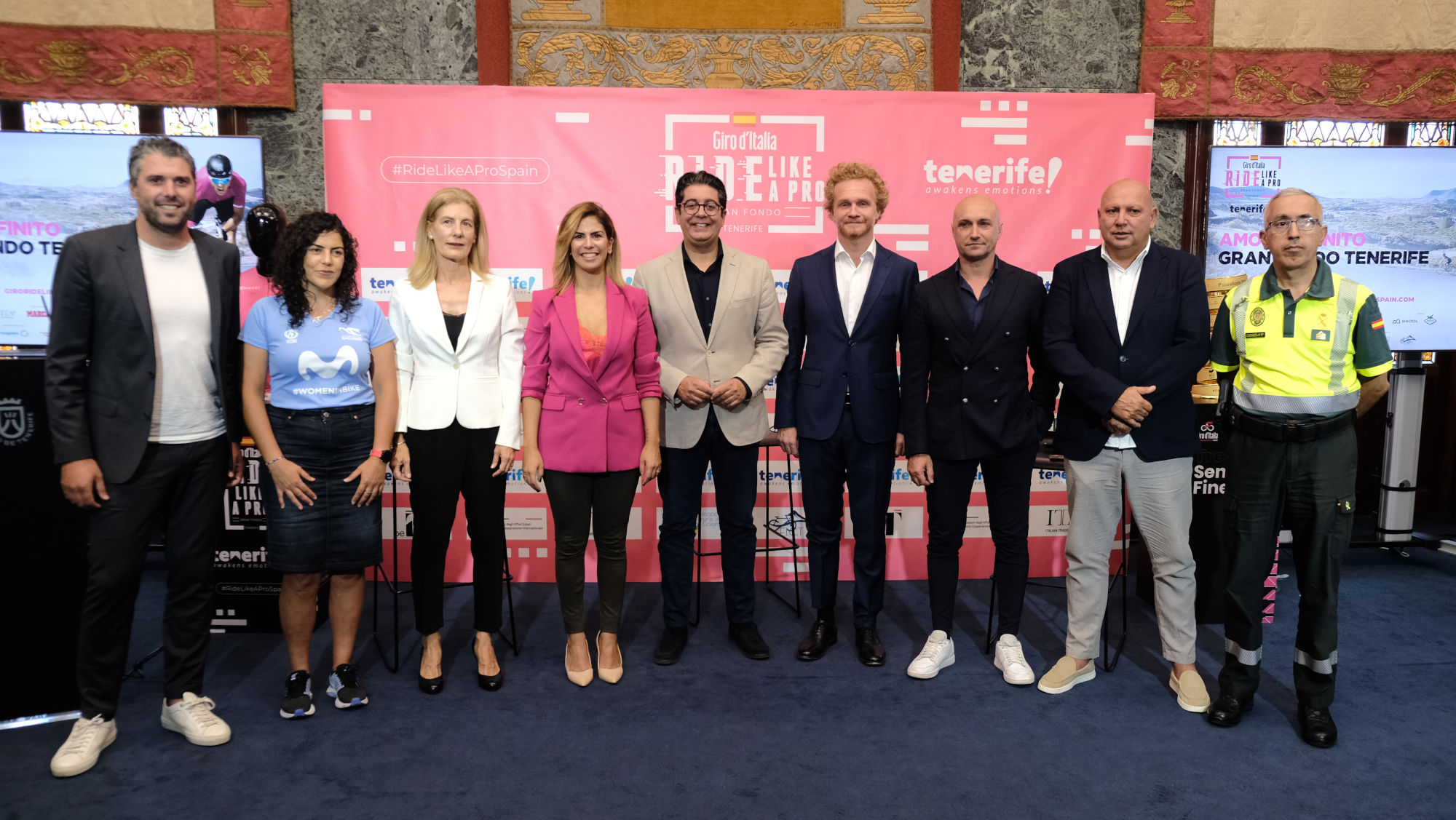 Tenerife, primer destino de España en acoger el ‘Giro d’Italia Ride Like a Pro’