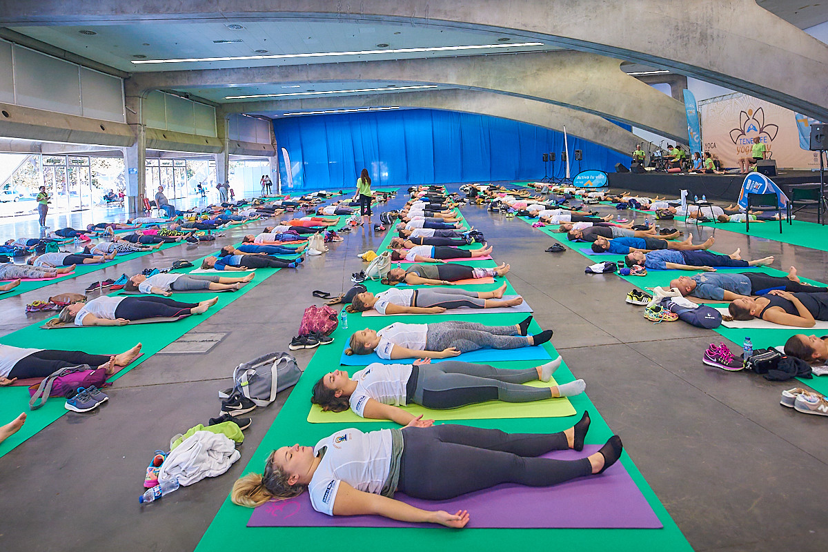 La Laguna acoge el estreno de yoga en los VI Juegos Máster