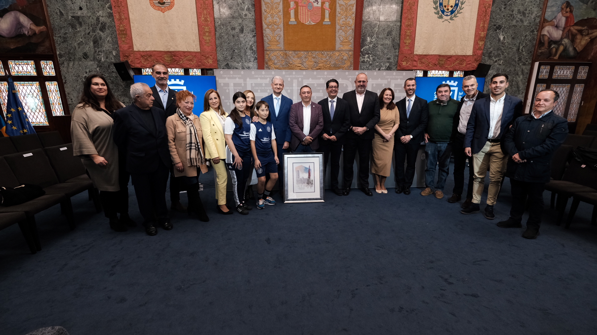 20230209 Centenario UD Orotava (2) El Cabildo reconoce a la UD Orotava en el año de su centenario