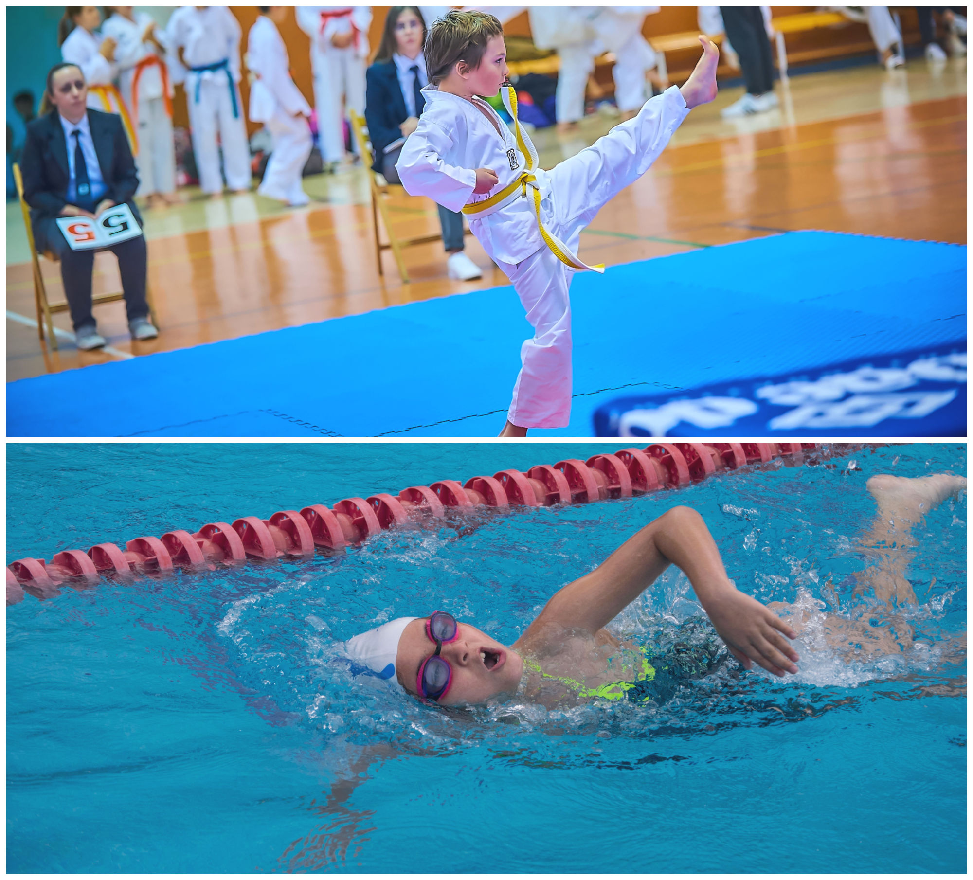 La natación y el taekwondo protagonizan la actividad deportiva de los Juegos Cabildo el último sábado de febrero
