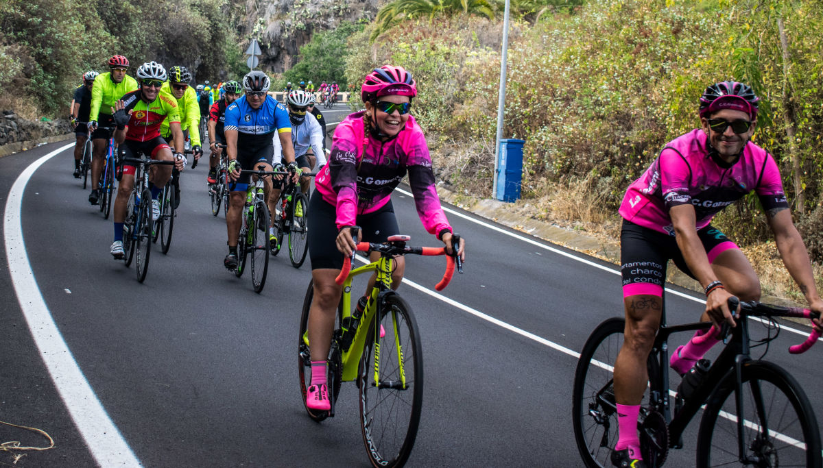 Estrenamos en Arafo el cicloturismo en carretera de los Juegos Máster