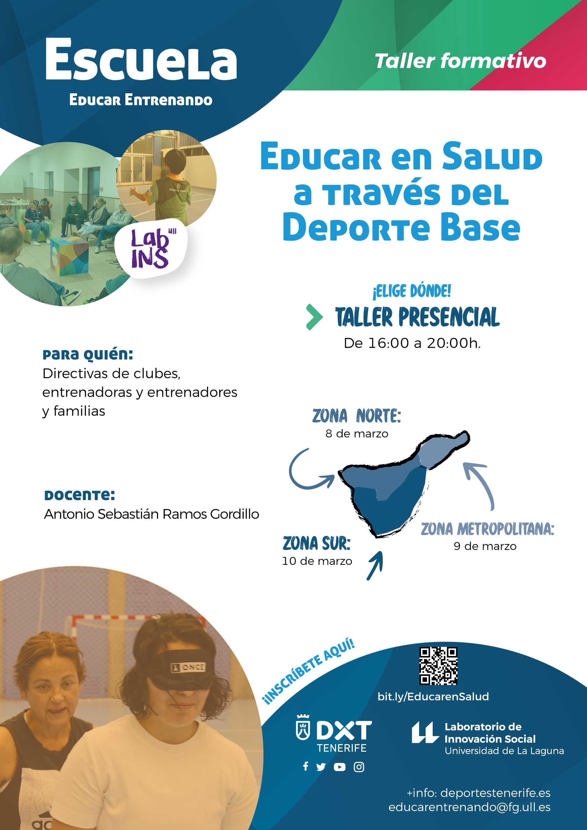 Taller formativo Educar en Salud a través del Deporte Base