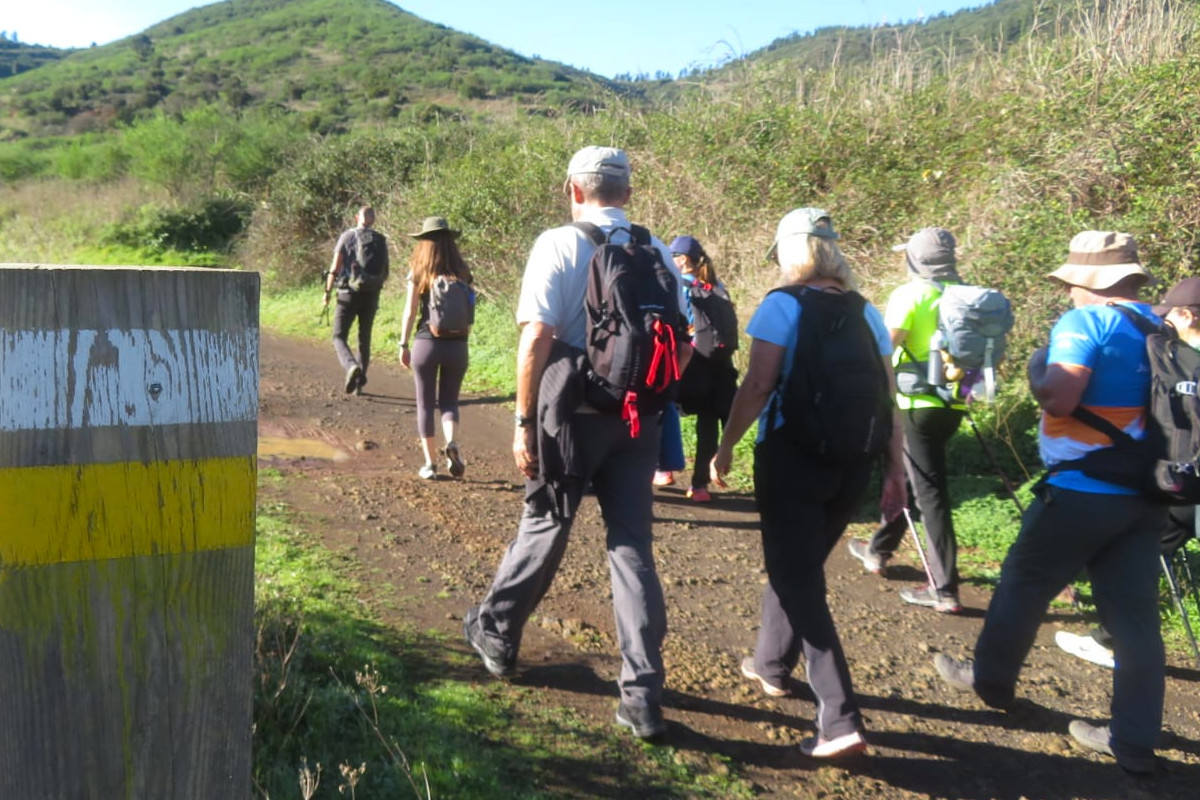 Recorremos el Parque Nacional del Teide en la tercera jornada de senderismo de los Juegos Máster