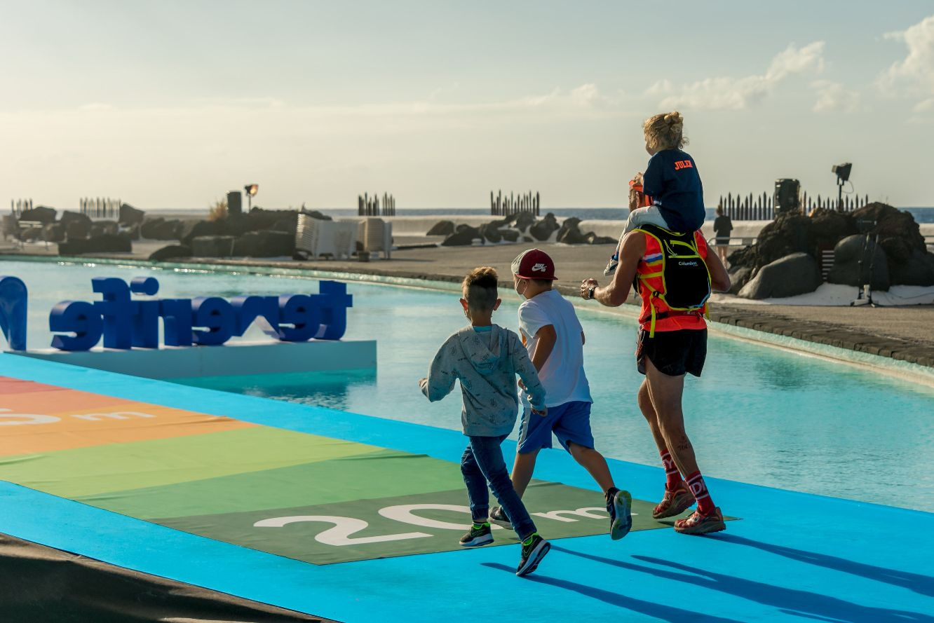 La Peque Race de la Tenerife Bluetrail incorpora tres carreras solidarias para niños y niñas