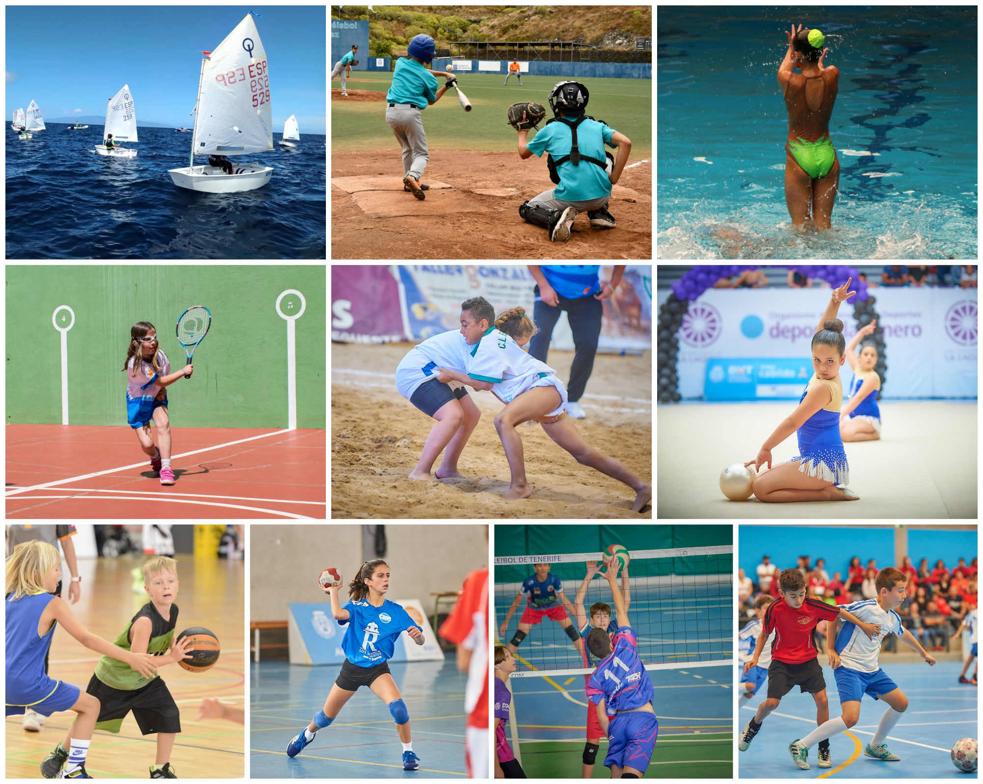 Diez disciplinas protagonizan la actividad deportiva de los Juegos Cabildo el sábado 20 de mayo