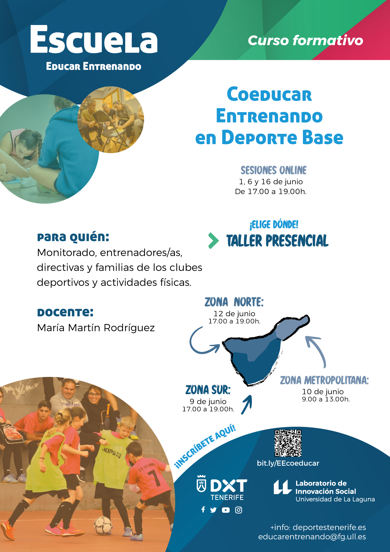 Curso formativo Coeducar Entrenando en Deporte Base