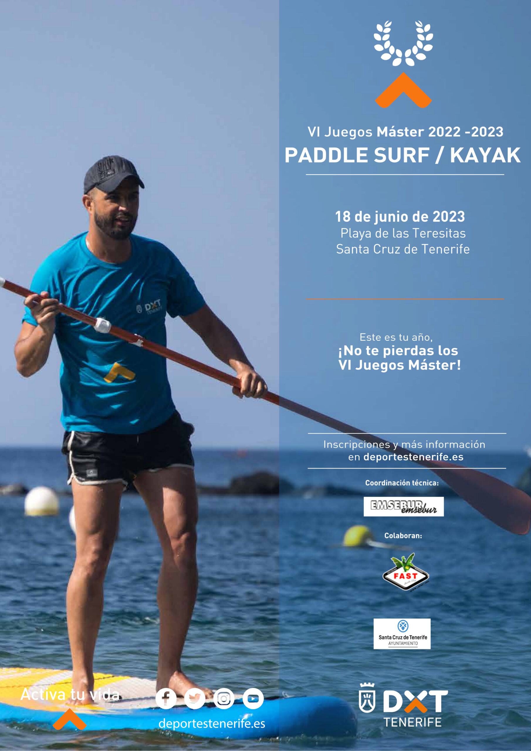 Paddle Surf Juegos Máster 2022/2023