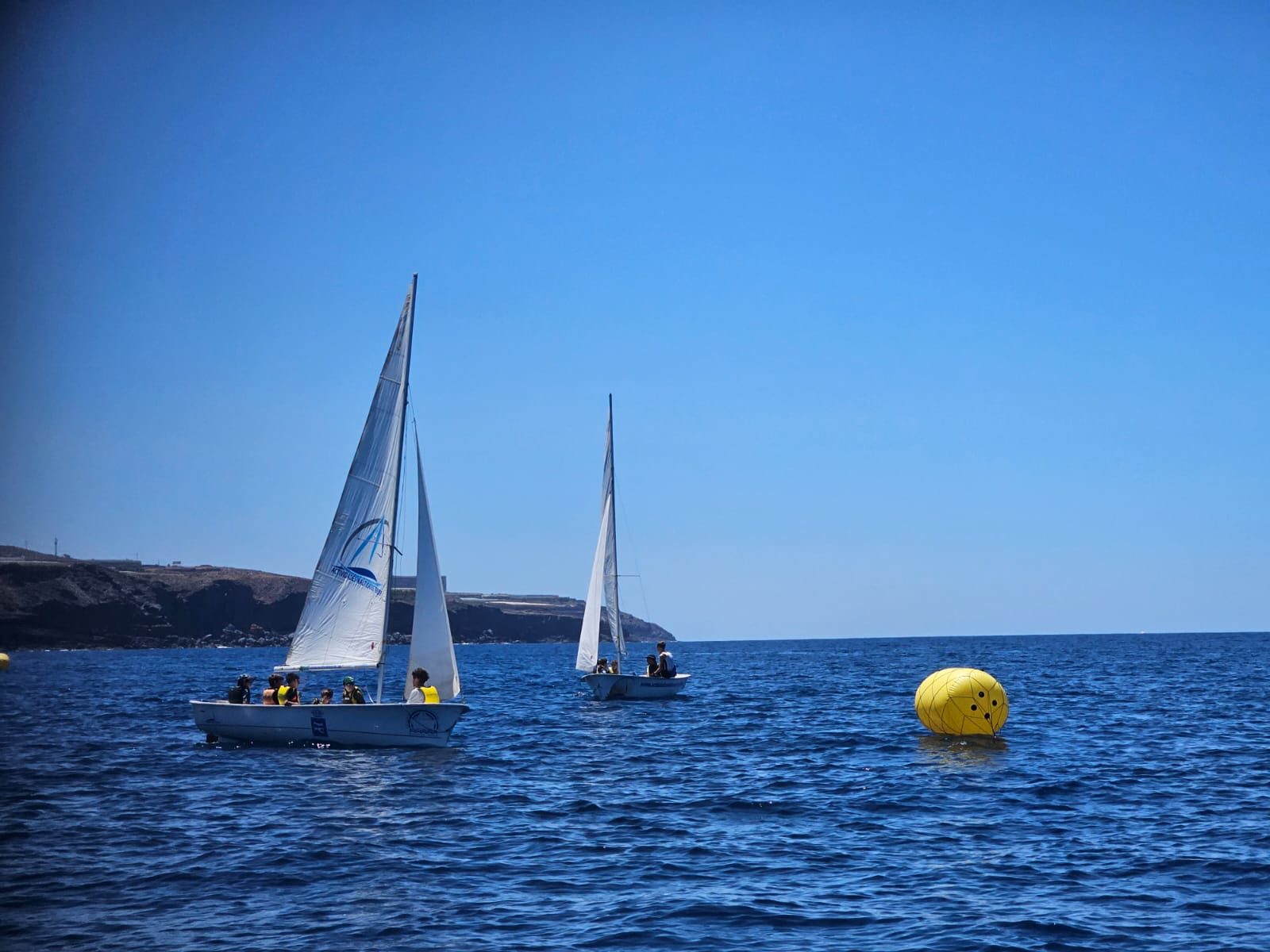 La Galera acoge la última regata de vela en los Juegos Cabildo