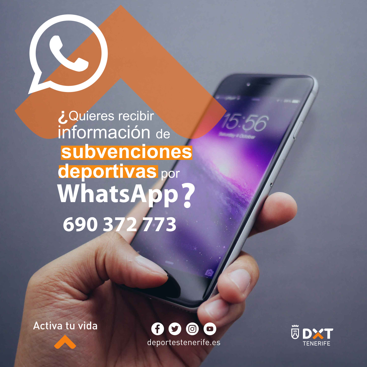 Whatsapp Subvenciones Deportes Tenerife