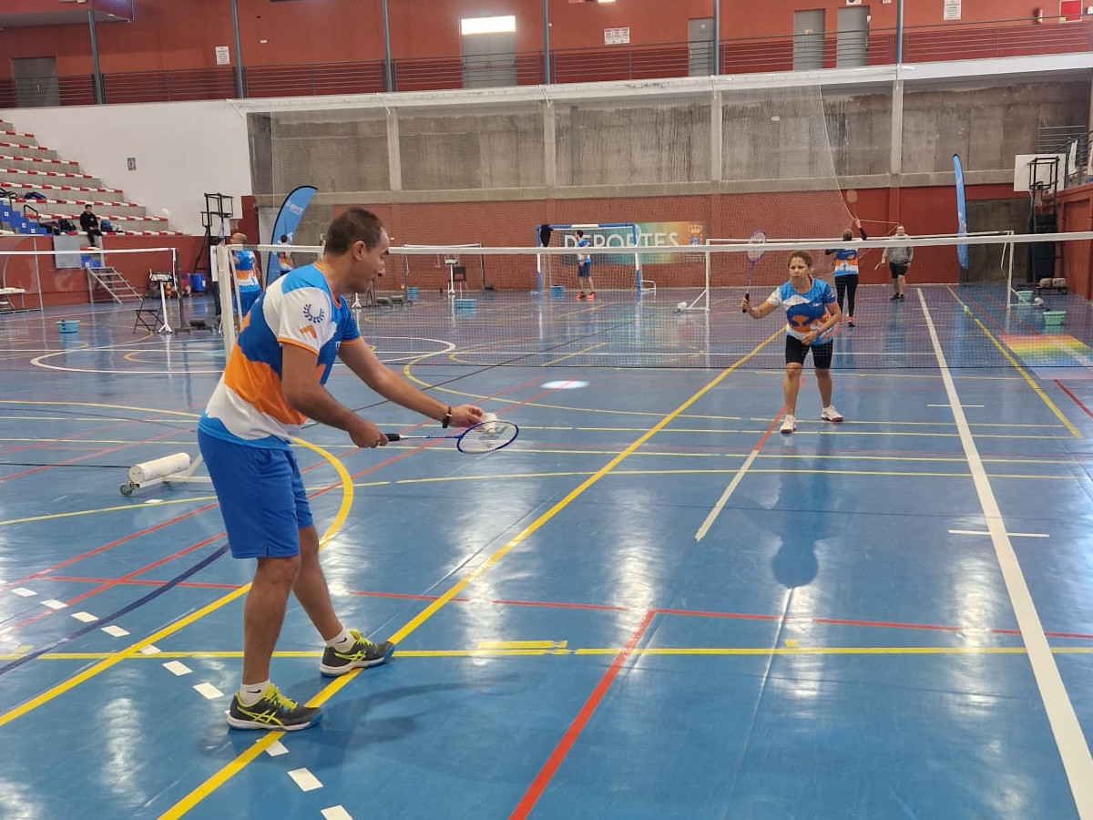 Vuelve el bádminton a los Juegos Máster