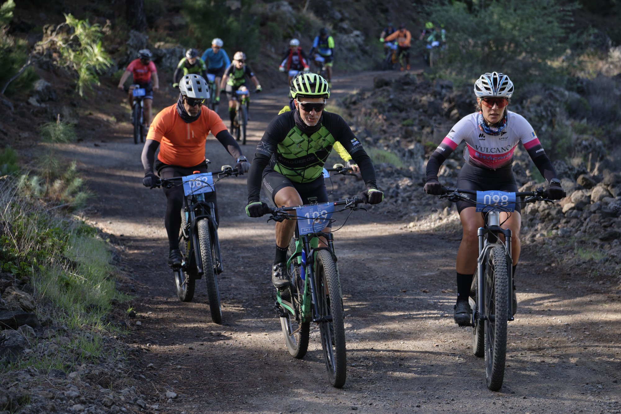 Los Realejos acoge la jornada final de cicloturismo BTT en los VII Juegos Máster