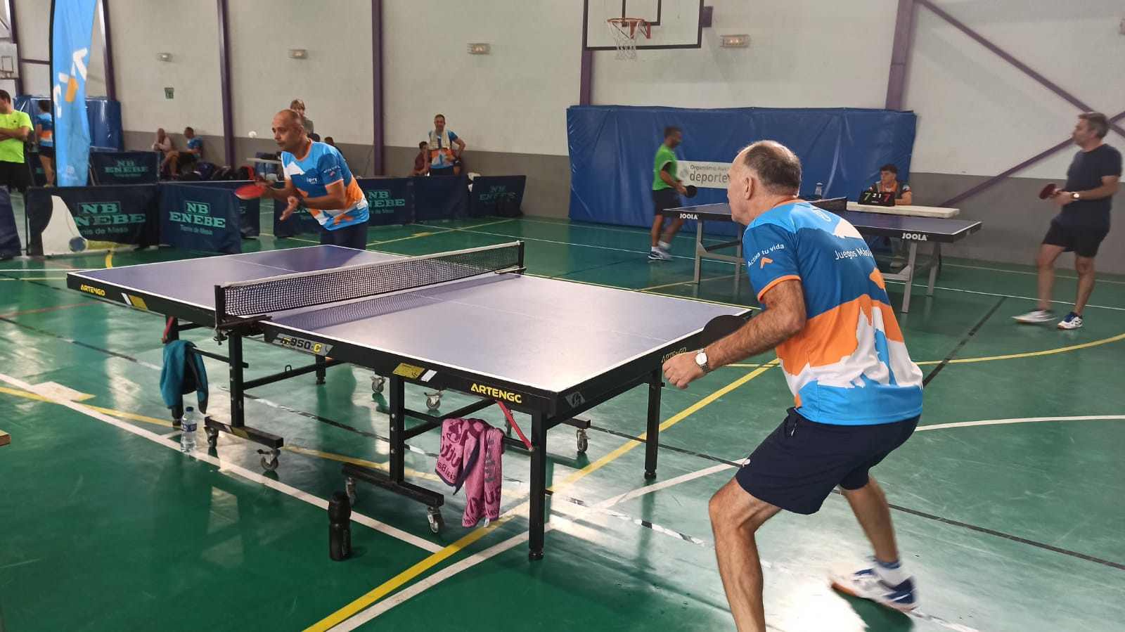 Estrenamos tenis de mesa en los VII Juegos Máster