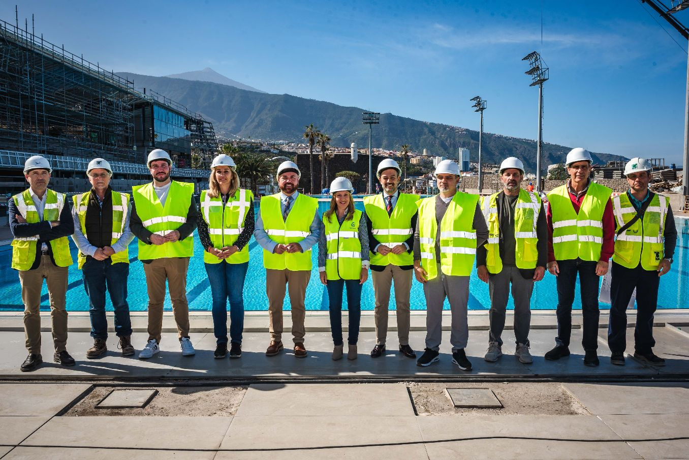 20240205 Visita Centro Insular Deportes Acuaticos El Cabildo finalizará las obras del Centro de Deportes Acuáticos antes de verano