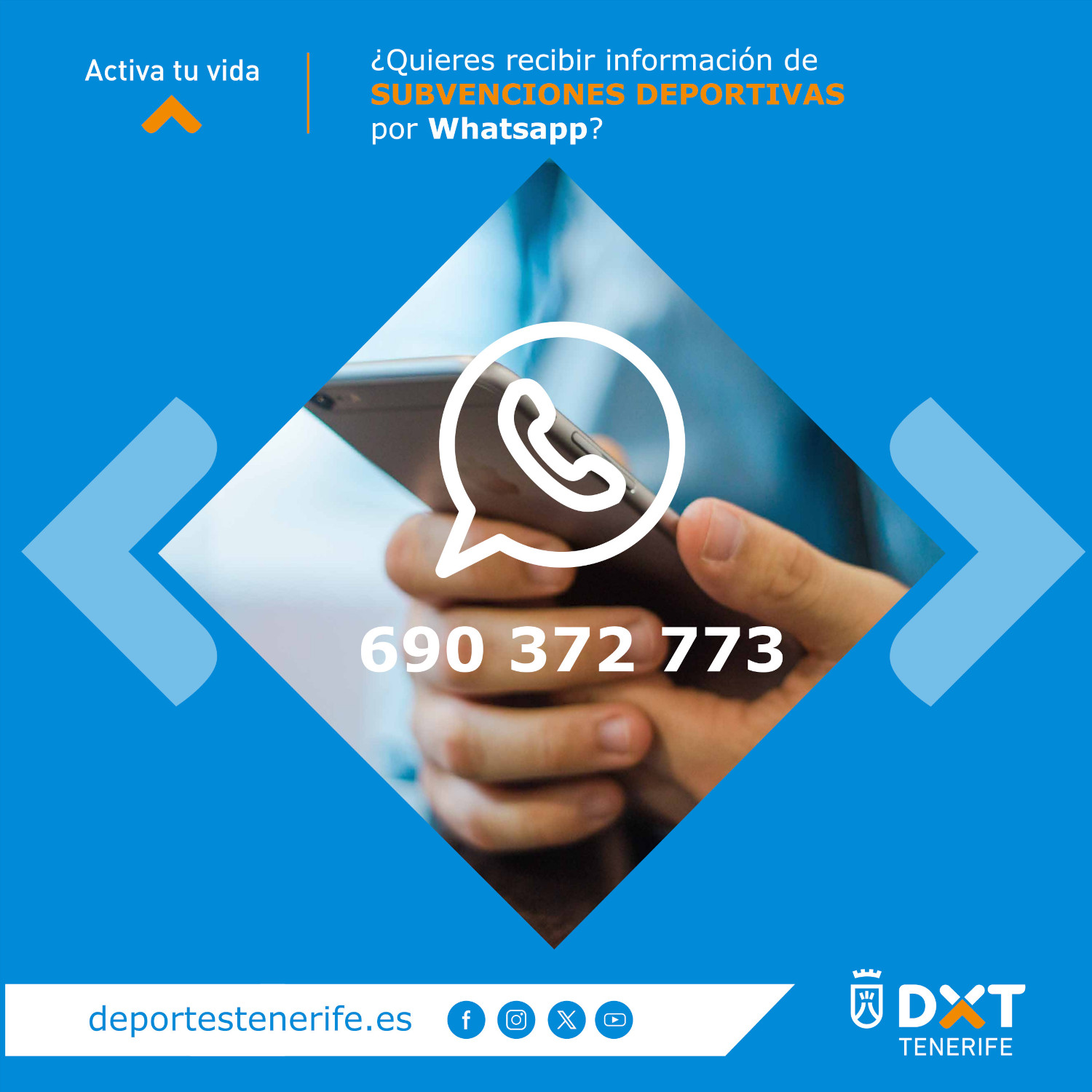 Whatsapp Subvenciones Deportes Tenerife