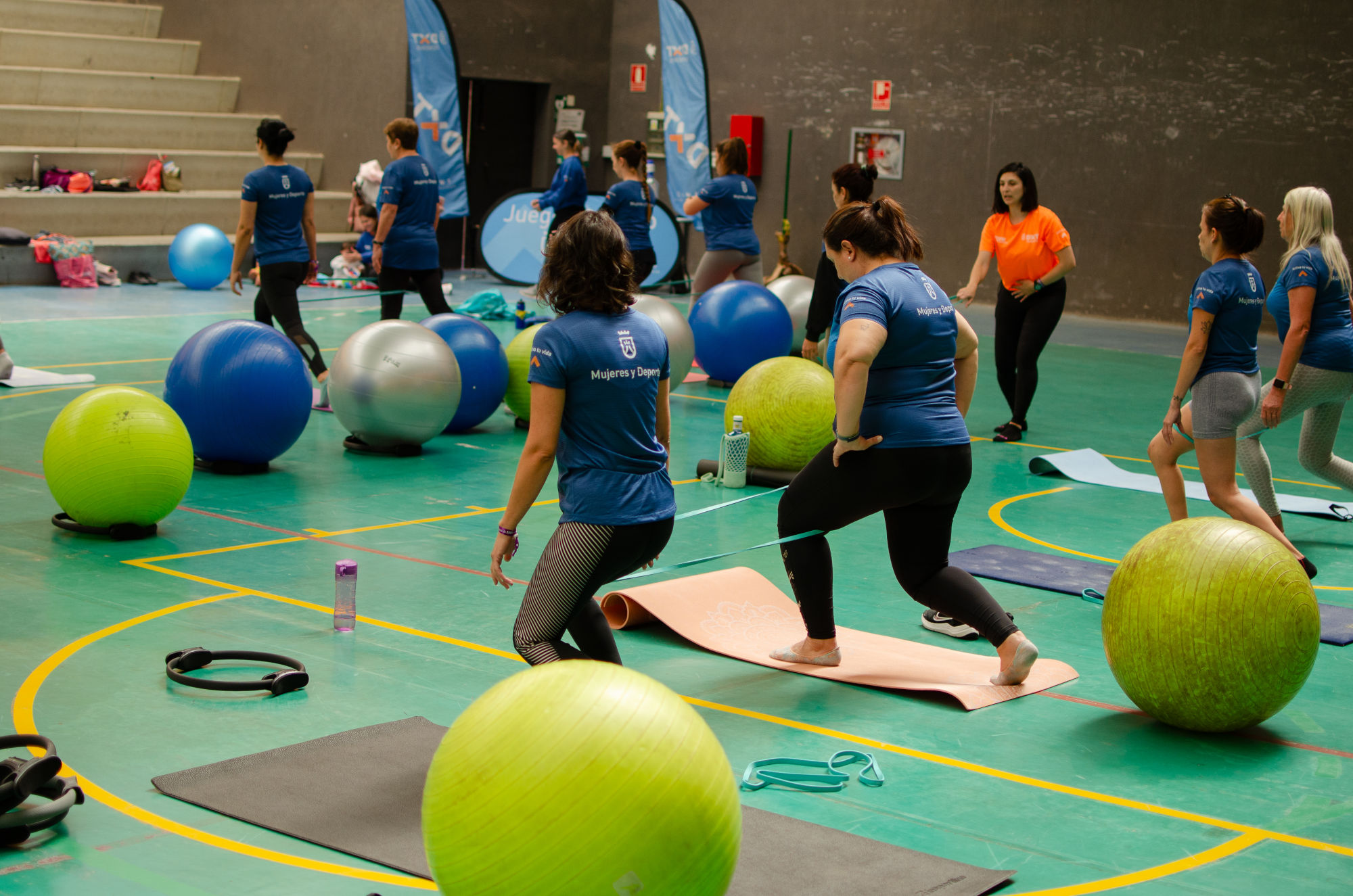 Tres modalidades de iniciación deportiva centran la actividad de las Jornadas Mujeres y Deporte durante el mes de abril