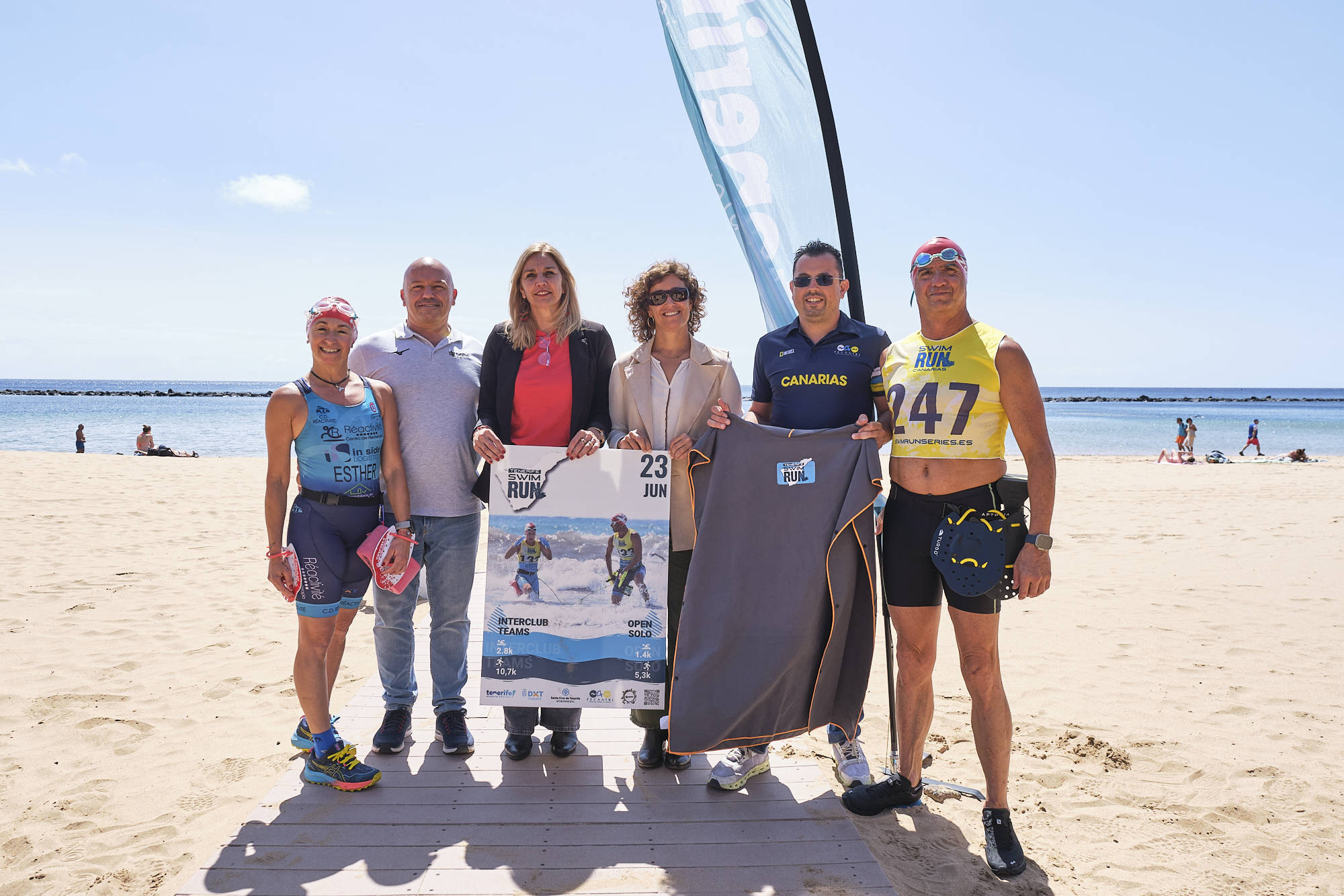 Regresa Tenerife Swimrun con la playa de Las Teresitas como nuevo escenario