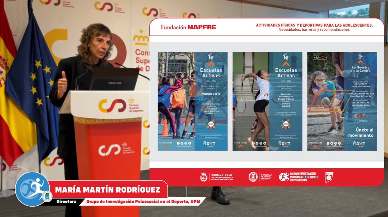 El Cabildo de Tenerife es distinguido como ejemplo de buenas prácticas sobre actividades físicas y deportivas para las adolescentes 20240314 ejemplo buenas practicas AFD adolescentes