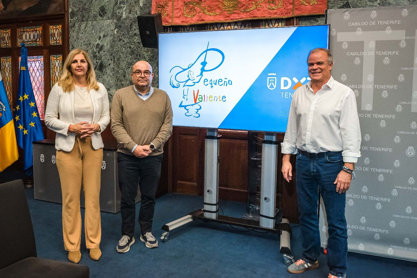 20240306 Convenio Peque Valiente 2 El Cabildo renueva su apoyo con Pequeño Valiente para fomentar la actividad física en niños y niñas con cáncer