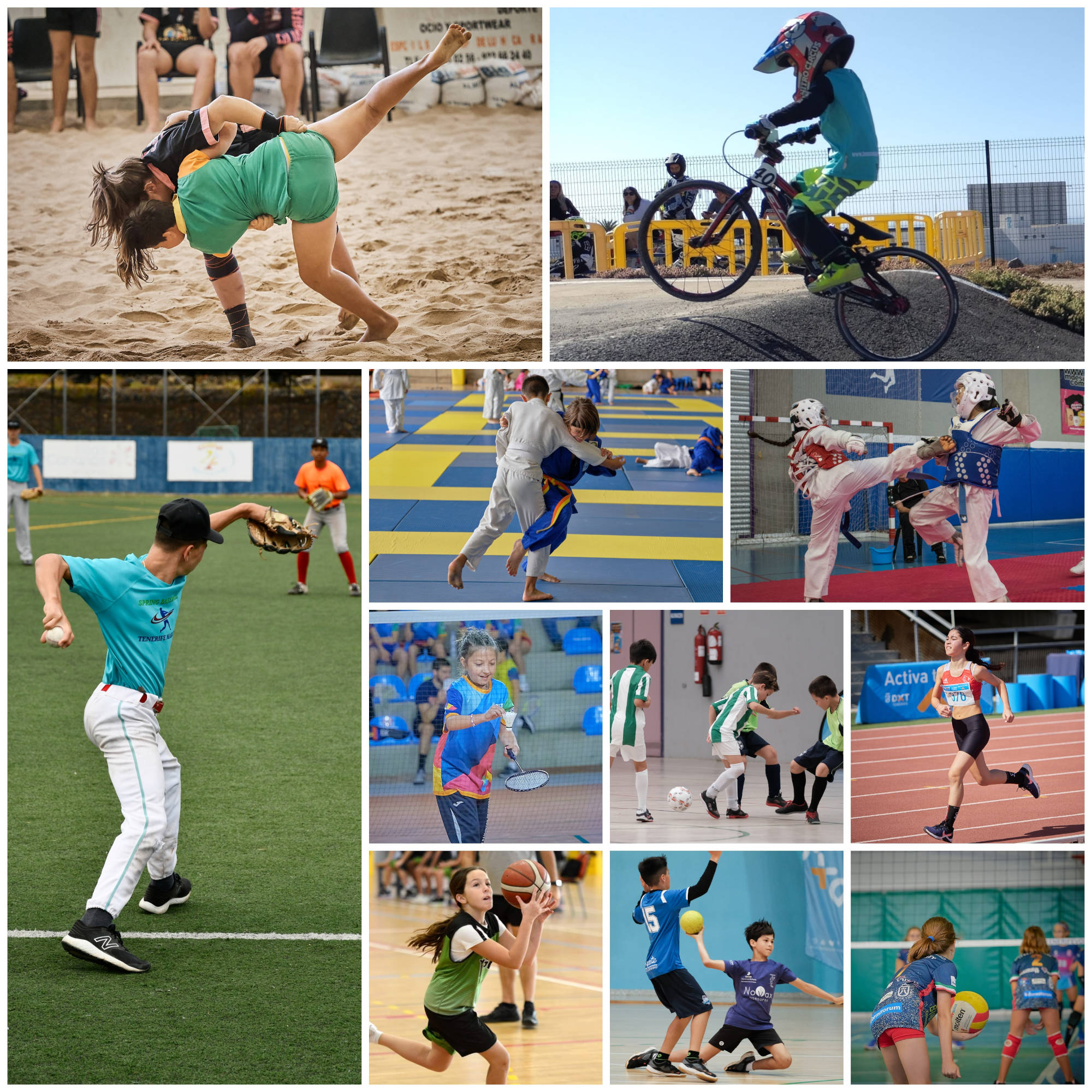La vigesimoquinta jornada de los Juegos Cabildo movilizará casi dos mil jóvenes en once modalidades deportivas