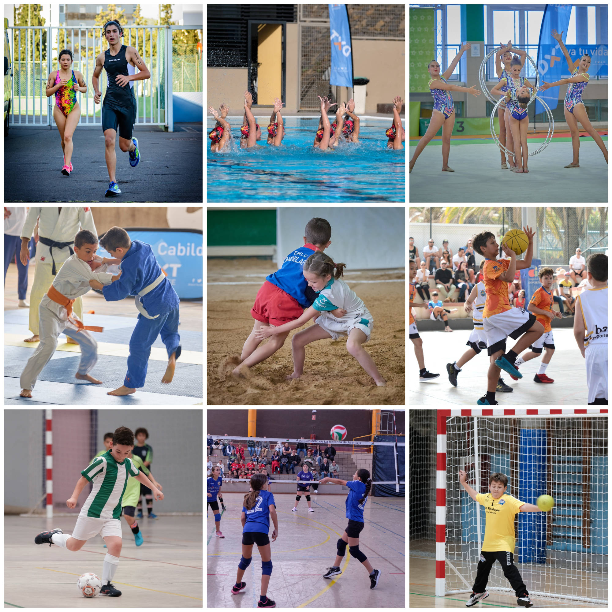 Nueve disciplinas protagonizan este sábado 20 de abril la actividad deportiva de los Juegos Cabildo